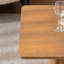 Ensemble de tables basses carrées de style rétro avec finition grain de bois, pour salon, bureau et salle à manger, naturel (ensemble de 2)-124922232