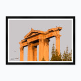 Arch Of Hadrian Sunrise III Print by Tim Klein