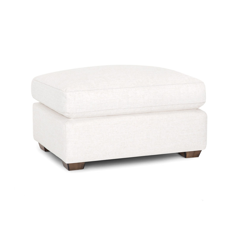 Repose-pieds Franchell, Mélange de polyester blanc