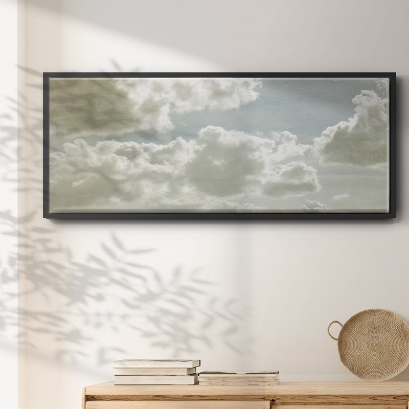 «Sky Scrapers IV», impression encadrée sur toile, H 8 po x l 20 po x P 1,5 po, Toile avec cadre flottant noir