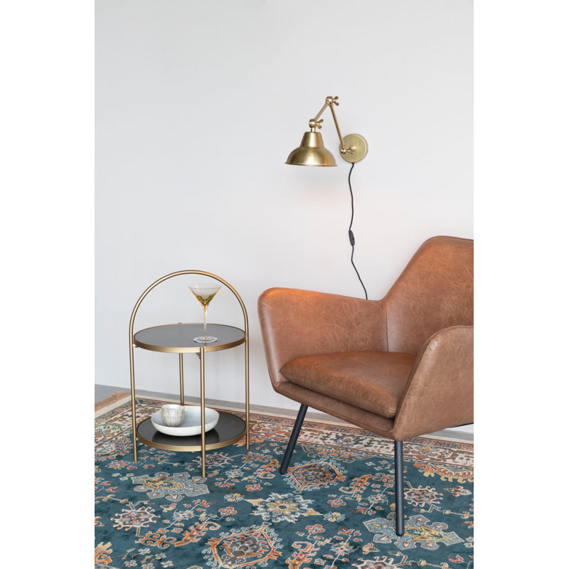 Maeve Glass End Table