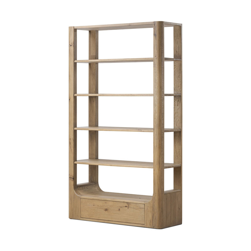 Lloyd Bookcase-Aged Natural Oak, Aged Natural Oak