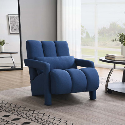 Fauteuil rembourré confortable pour le salon et la chambre à coucher