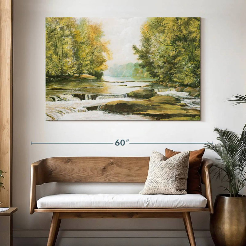 Alvord Firemen's Park, 34" H x 51" W