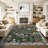 Jungle Rug Washable Animal Living Room Carpet, Non-Slip Non-Shedding Modern Floor Mats, Foldable Low Pile Accent Indoor Rug for Bedroom, Kitchen, Office-72288108-69484597