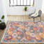 Tapis ivoire / bleu marine / multicolore Motolal-1100737050