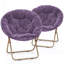 Chaises de salle à manger rembourrées rondes, chaises pliantes Papasan, chaises de lecture pour la chambre à coucher-95209937-101920691