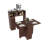 Folding Dining Table Dining Buffet With Wall-Mounted Sideboard & Storage For Small Apartments