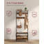Absa 65 cm W Hall Tree with Storage Bench and Shoe Storage