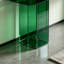 Console verte en acrylique-133682687