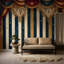 Décoration de mur rideaux de théâtre rétro-729165364-729165367