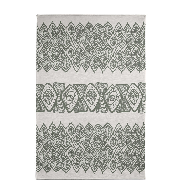 Safari Chenille Geometric Indoor Rug