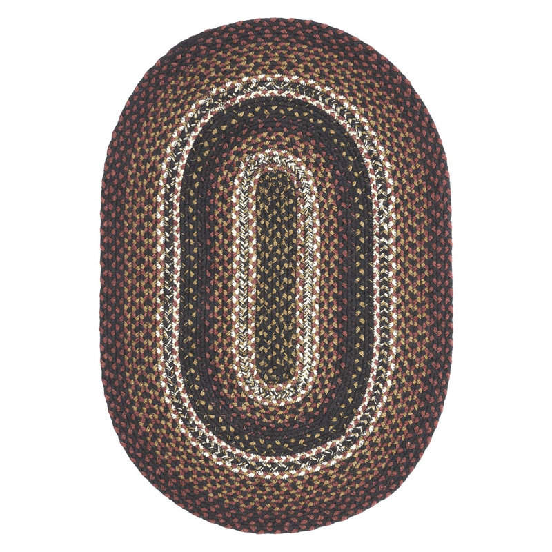 Amae Geometric Indoor Rug, Oval 1'8" x 2'6"