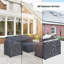 Arnhildur Aluminum Outdoor Seating Group Cover