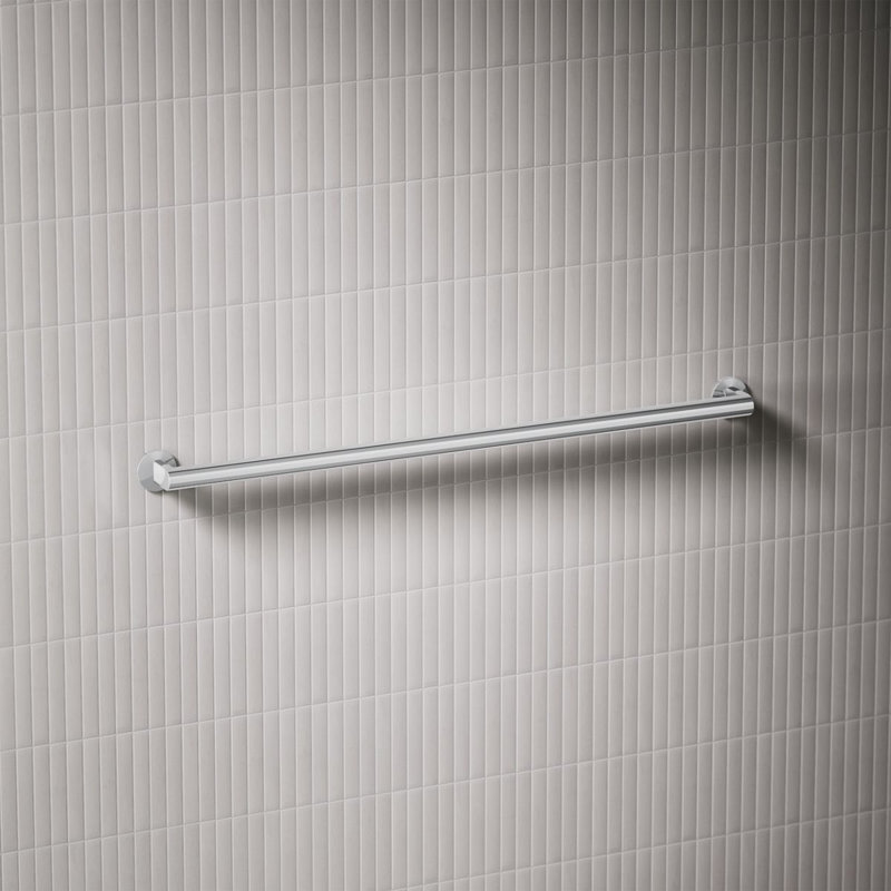 Components In Grab Bar, Polished Chrome, 36" W