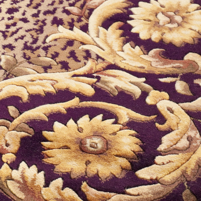 Fl01 Area Rug In Multi, Rectangle 4' x 6'