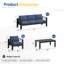 5-Piece  Aluminum Patio Conversation Set-255962958