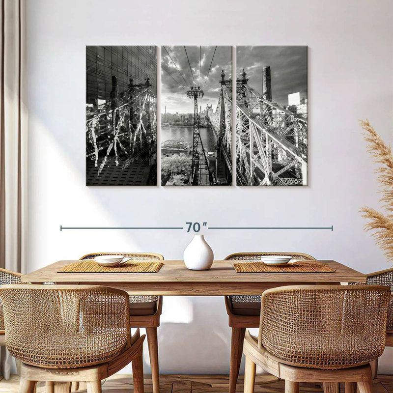 Rorry Silent Cityscape, 36" H x 57" W