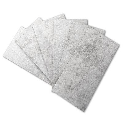 3" x 6" Natural Stone Peel & Stick Subway Tile for Kitchen (Set of 102)