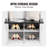 Hall Tree Entryway Bench, Coat Rack with Shoe Storage, 32" Wide Mudroom bench with Storage and Seating