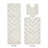 Branston Premium 100% Cotton 3 Piece Bath Rug Sets with Non-Slip Backing, Machine Washable, Luxurious Chervon Pattern Super Absorbent & Tufted Weave Bath Mat for Bathroom, Shower, and Tub-1287486993-1287486999