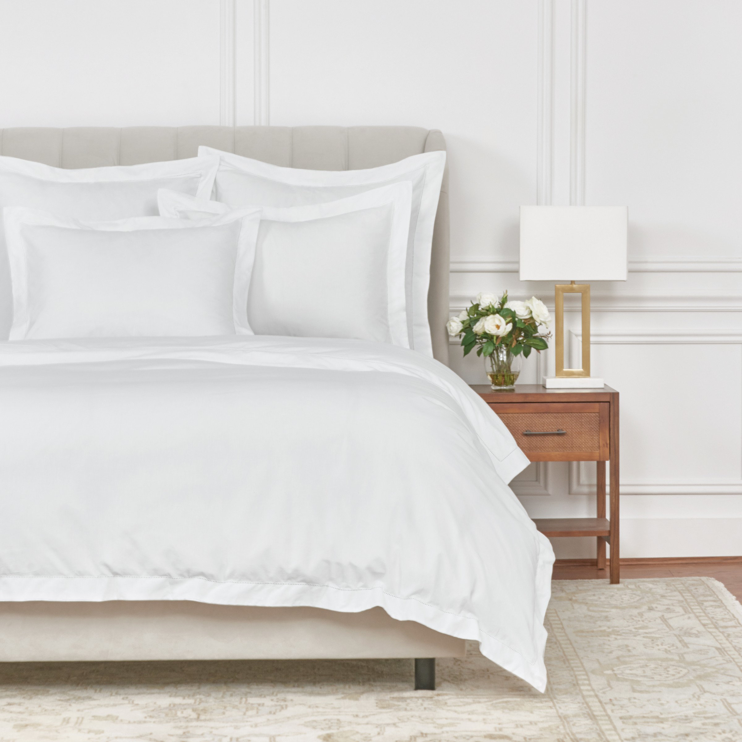 OFF WHITE Linen Set of Comforter Cover and Pillows Ivory White Linen Bedding  Linen Doona Cover the Linen Valley Linen Bed Set 