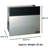Comfort Glow Direct Vent Natural Gas Heater, 25,000 BTU, 750 Sq Ft - DVN25