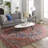 Fleckenstein Oriental Dark Blue/Burgundy/Cream Area Rug-2078025876