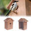 Nid d'oiseau extérieur avec ventouse et fournitures de décoration de jardin Nid d'oiseau pour fenêtre
