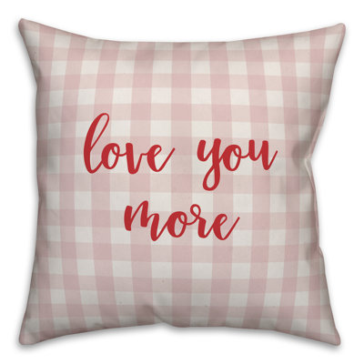  Coussin Love You More