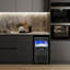 Machine à glaçons intégrée autoportante 80 lb / jour, rangement de 22 lb, plateau à glace Gourmet de 35 pièces, fabrication de jet de glace