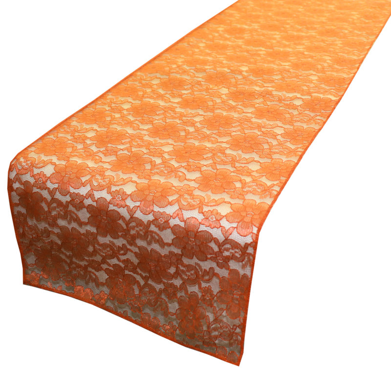 Chemin de table Bagdonas, Orange, L 12 po x L 144 po