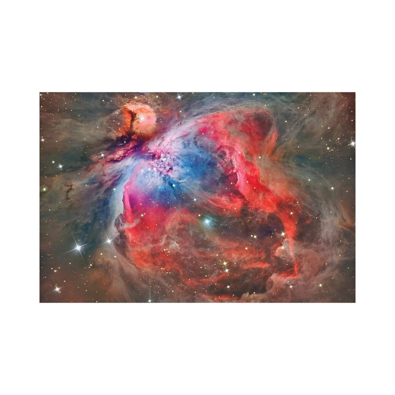 The Orion Nebula (NGC 1976) by Reinhold Wittich - Wrapped Canvas Gallery-Wrapped Canvas Giclée, 20.32cm H x 30.48cm W