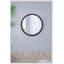 Miroir mural 20 "x 20" avec cadre en bois et finition noyer-609716141