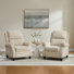 Fauteuil inclinable rembourré 34,6 po (ensemble de 2)