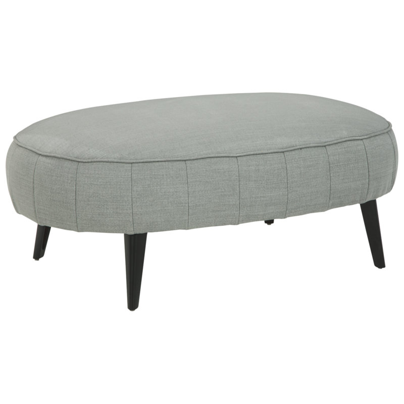 Mariaella Upholstered Ottoman, Gray