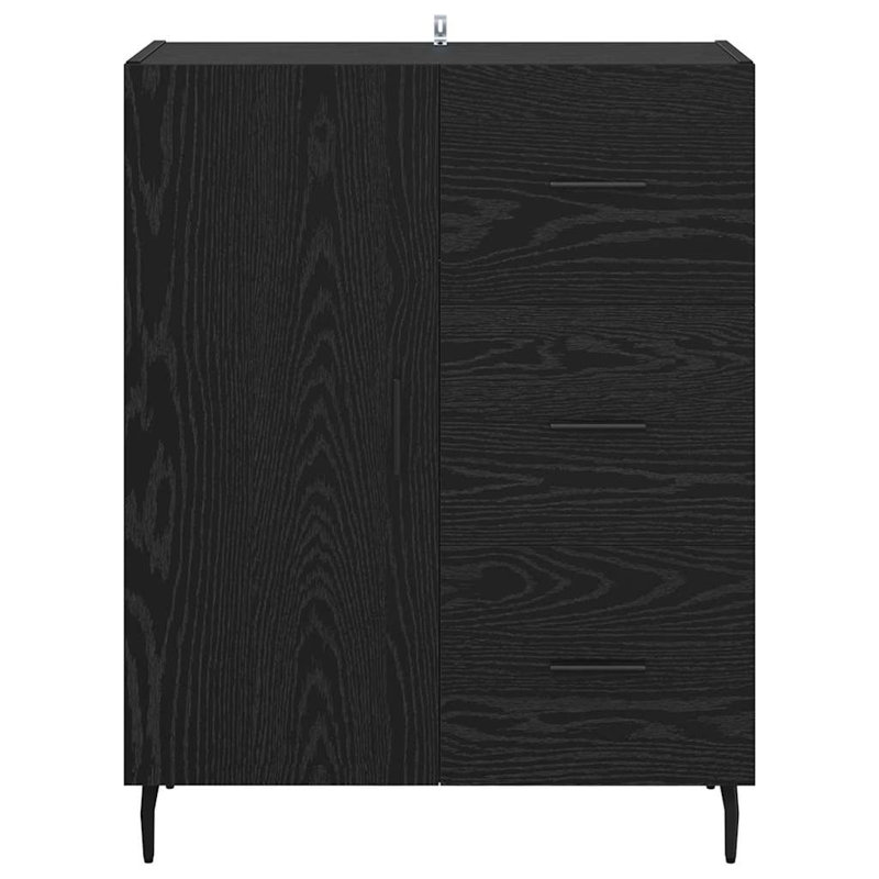 69.5cm Sideboard, Black Oak