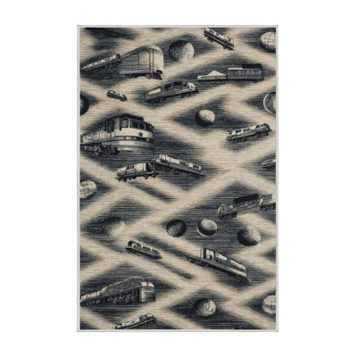 Tapis beige lavable à la machine