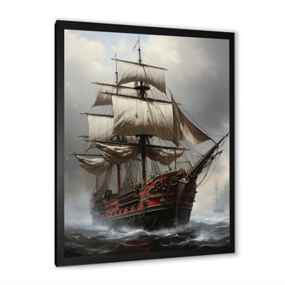 Pirate Ghost Ship 2 - Pirate Wall Art
