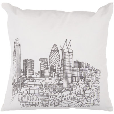  Skyline Throw Pillow