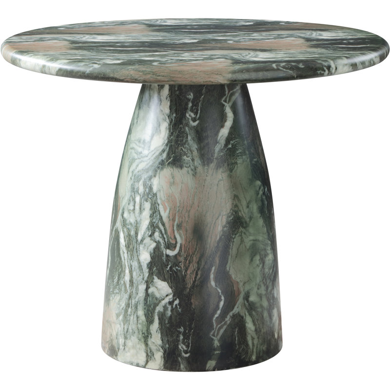 Table de salle à manger C béton, Vert, H 30 po x l 36 po x P 36 po