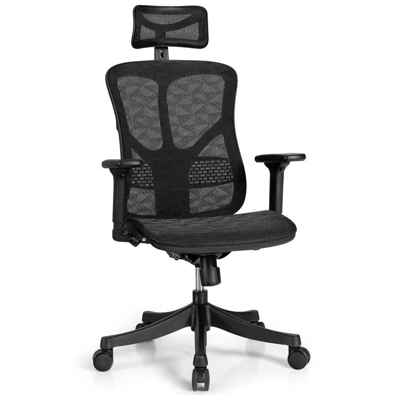 Chaise de travail en filet Aidah
