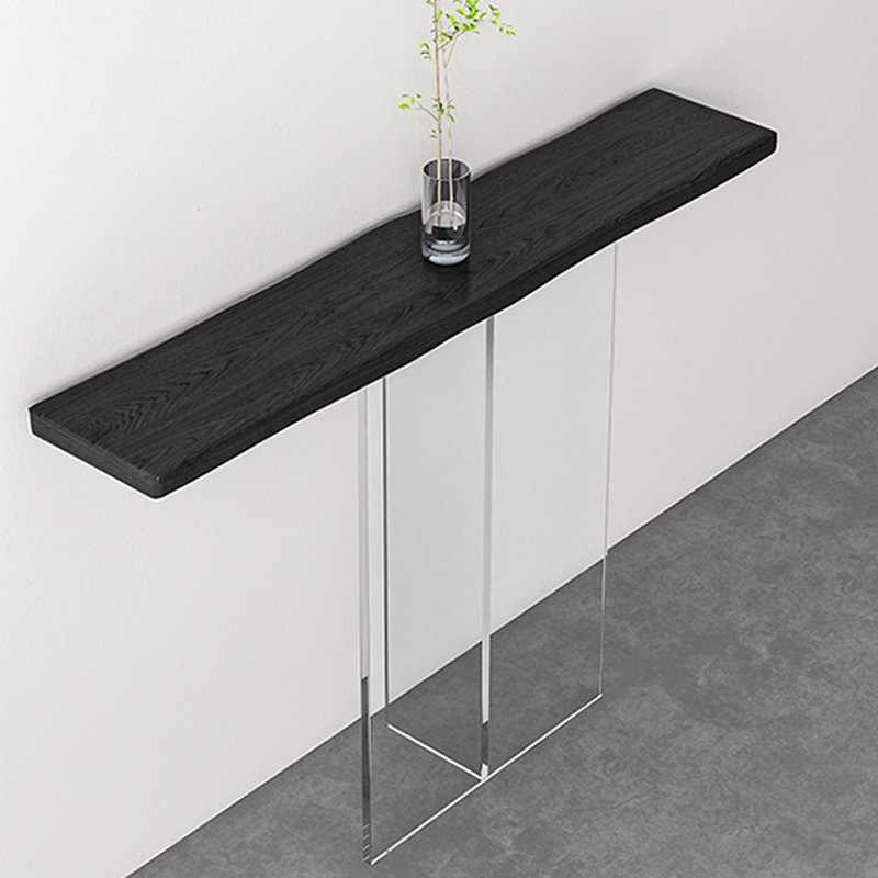 Console moderne minimaliste, Noir, noir, noir, noir