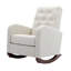 Chaise berçante à haut dossier avec siège rembourré et confortable-1724117096