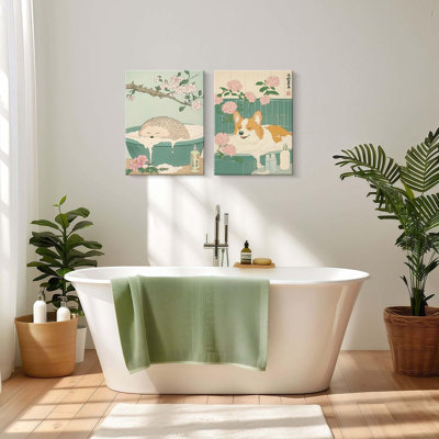 2 Piece Wrapped Canvas Print
