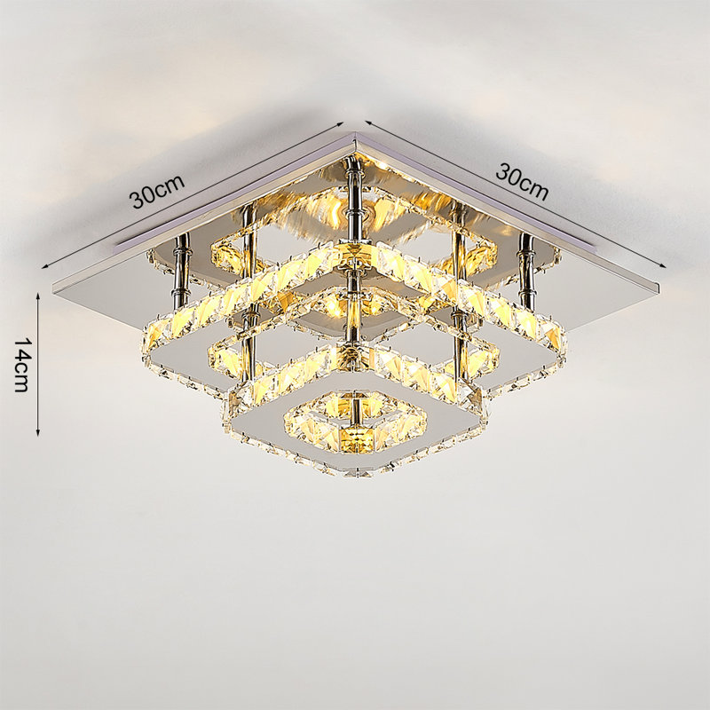 Glass LED Flush Mount