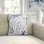 Zanzibar Linen Print Pillow-37900227