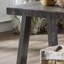 Table de bout en bois réplique contemporaine au fini anthracite-484236735-484236734