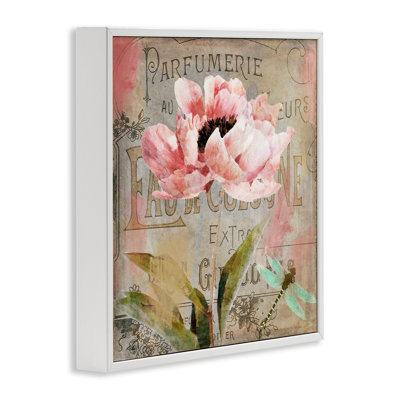 Giclée française rétro encadrée, design par Sasha