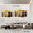 Lilie Window Yellow Cracked Wall-108832905